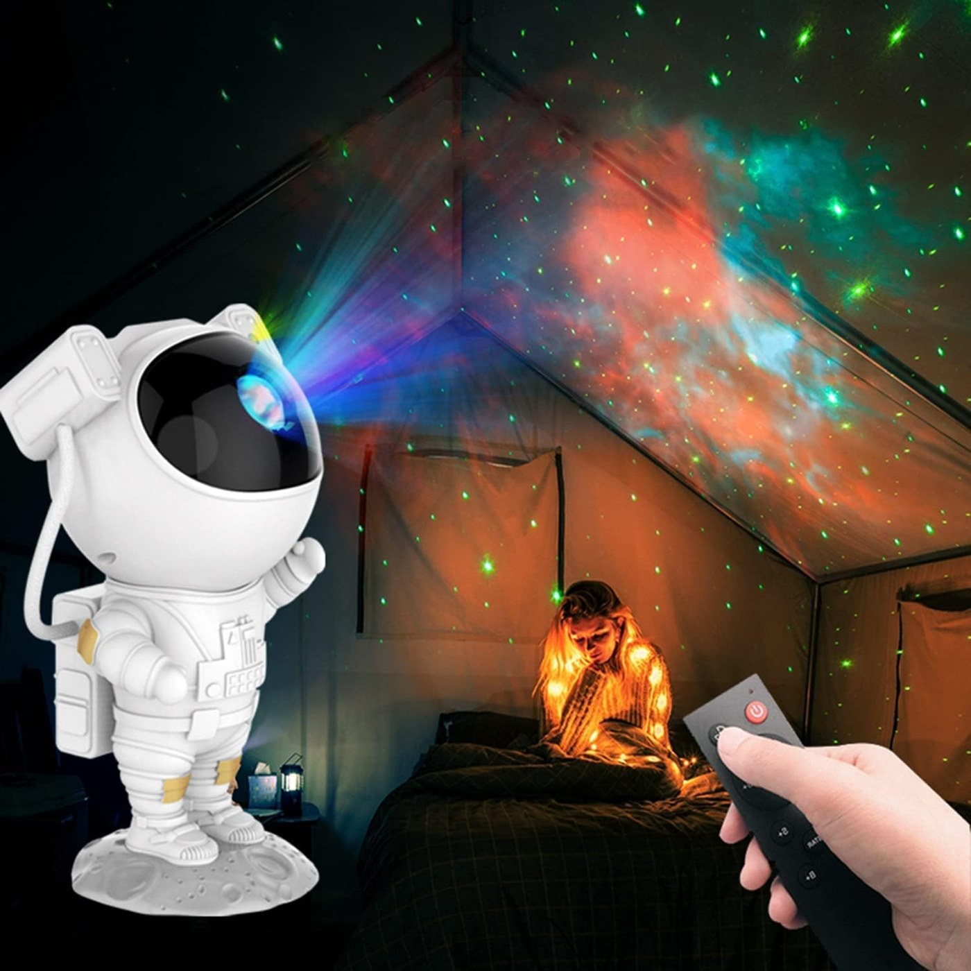 Galaxy Astronaut Star Projector