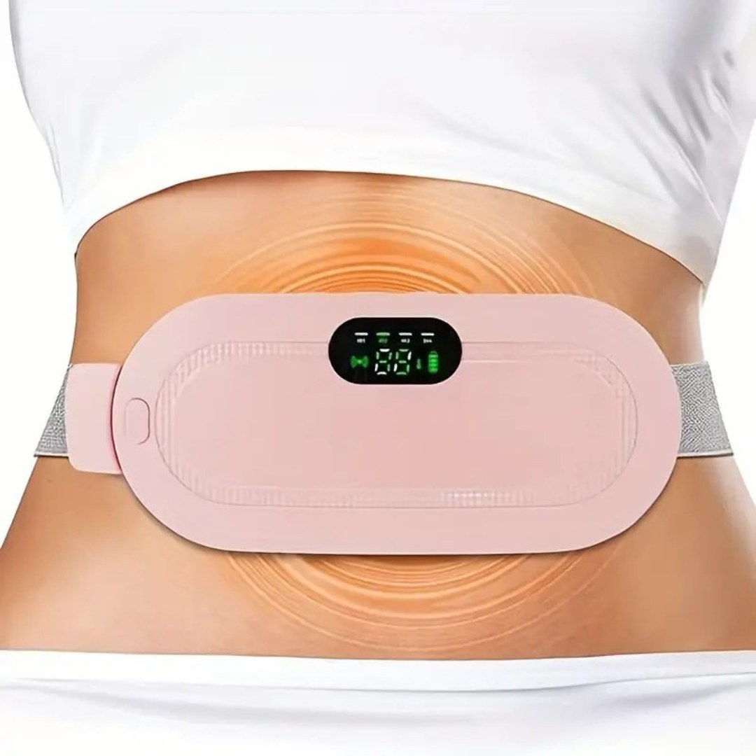 Period-Pain Relief Belt (heat + TENS)