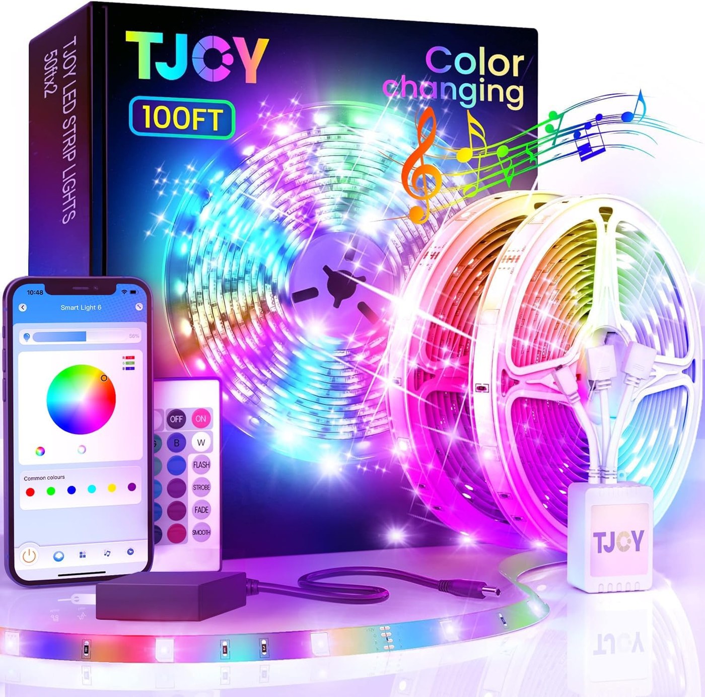 RGB LED Strip Lights (app control)