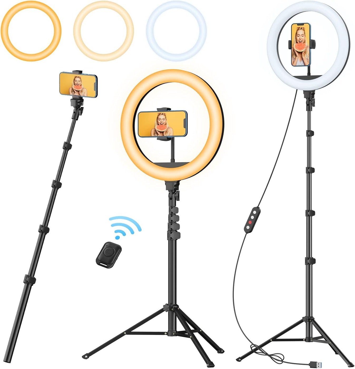 Selfie Ring Light + Tripod