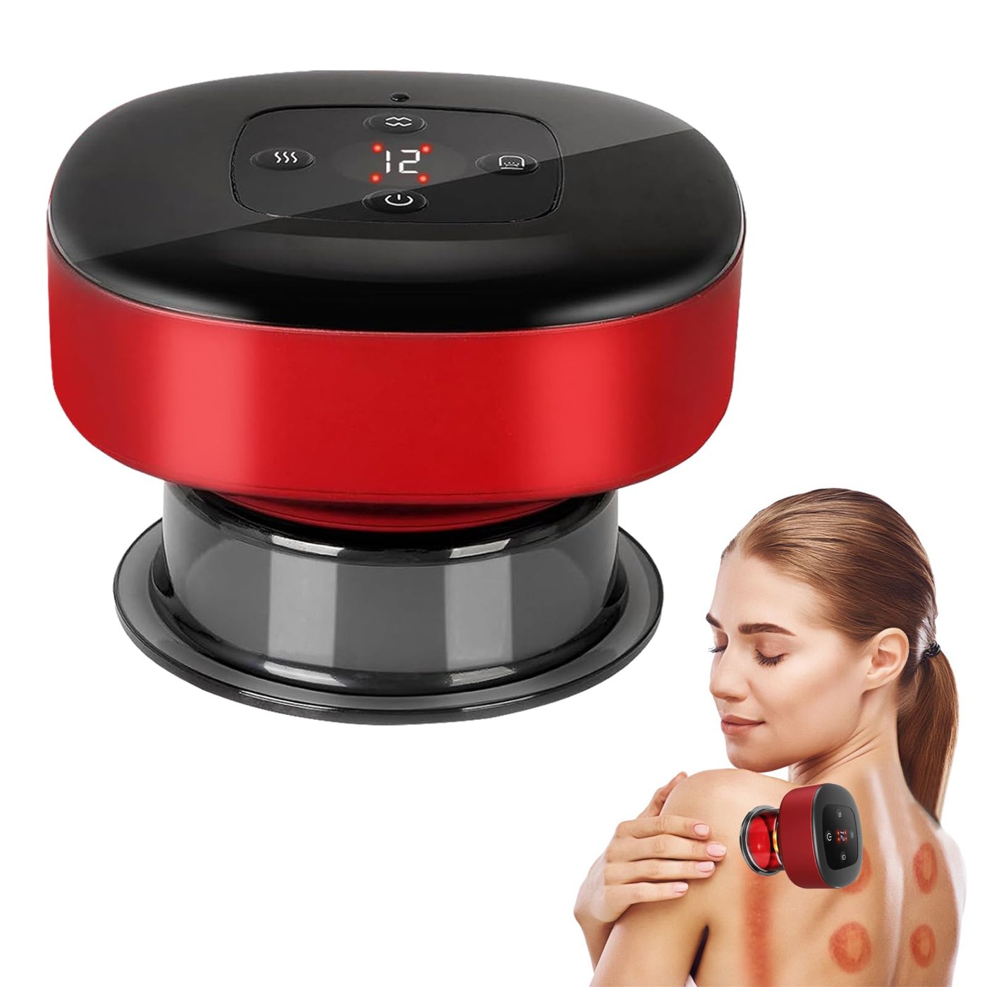 Smart Cupping Device (heat + suction)