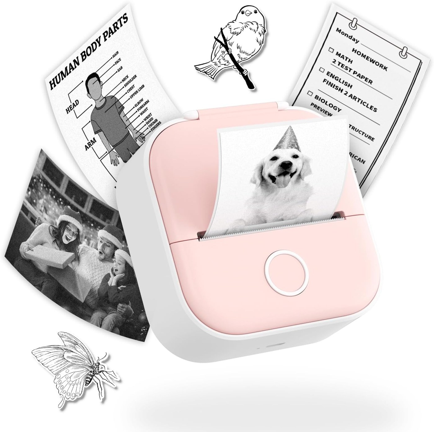 Thermal Mini Photo/Sticker Printer (inkless)